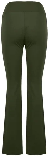 Miniatura 7 de Ceboyel Pantalones de yoga con corte de bota para mujer, leggings de entrenamiento de cintura alta, pantalones deportivos con bolsillos
