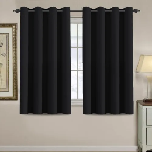 Miniatura 139 de H.VERSAILTEX - Cortinas blackout con aislamiento térmico y ojales en la parte superior, para patios, puertas correderas y división de habitaciones