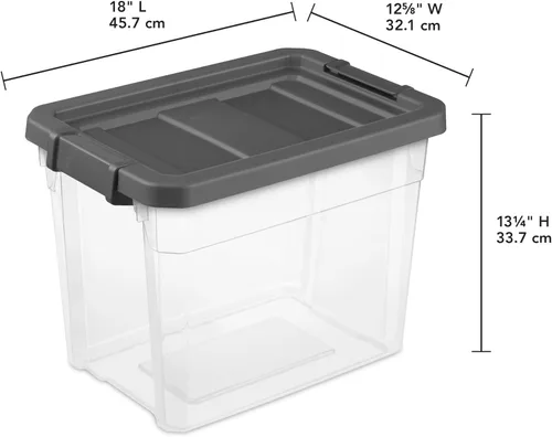 Miniatura 5 de Sterilite Caja Apilable Modular Transparente 30QT 14733V06