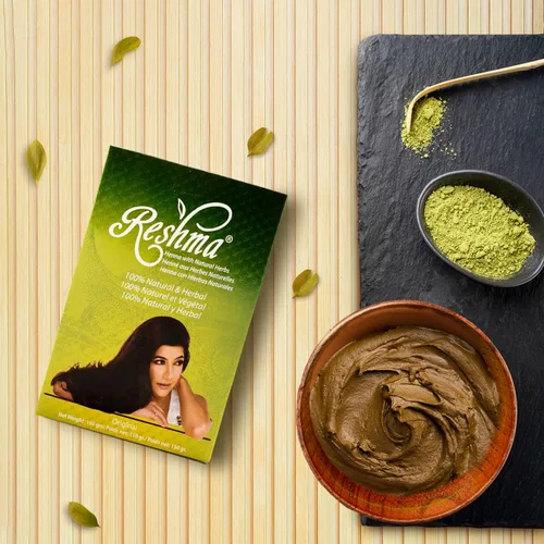 Miniatura 7 de Reshma Beauty Henna en polvo 100% puro (Lawsonia Inermis) – Tinte natural de un solo ingrediente para mezcla de canas, brillo y fuerza – Tinte