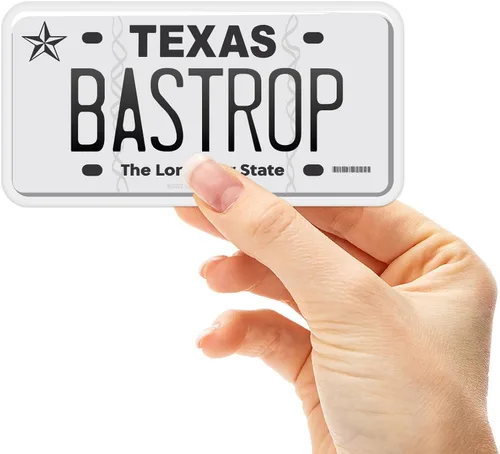 Miniatura 33 de Calcomanía para placa de matrícula de Texas, elige entre más de 50 ciudades de TX, calcomanía para parachoques de Texas para automóvil, calcomanías