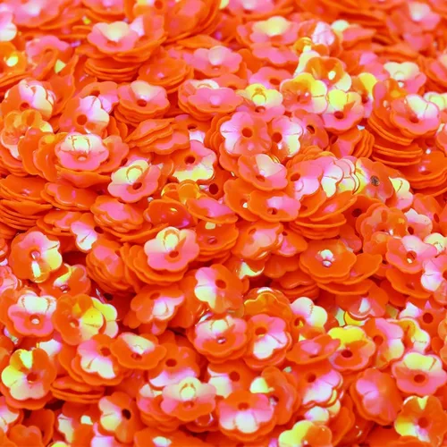 Miniatura 7 de 4000 piezas de lentejuelas sueltas a granel de 6 mm, lentejuelas iridiscentes redondas, lentejuelas para bordado, lentejuelas para manualidades