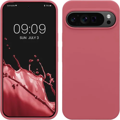 Miniatura 180 de kwmobile Funda Compatible con Google Pixel 6 Pro - Funda de Teléfono de Silicona TPU con Acabado Suave - Azul Caribe