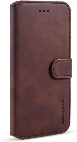 Miniatura 5 de UEEBAI Funda de cuero PU para iPhone 6 6S, Vintage Retro Premium Wallet Flip Cover TPU Inner Shell [ranuras para tarjetas] [Cierre magnético]