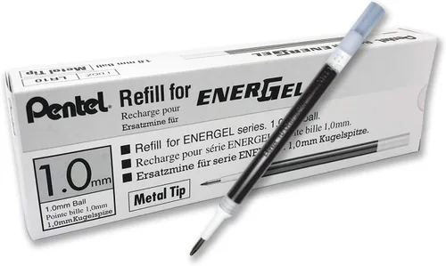 Miniatura 2 de Pentel - Tinta de repuesto para bolígrafo de gel líquido EnerGel Negro