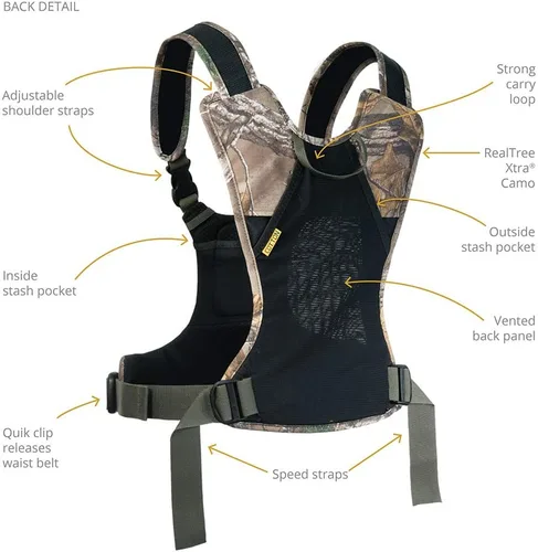 Miniatura 3 de Cotton Carrier CCS G3 Sistema de arnés de cámara para una cámara, camuflaje, 1 cámara