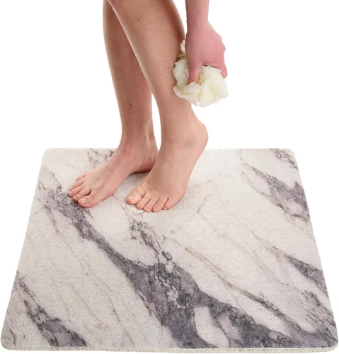 Miniatura 136 de Tapete de ducha antideslizante para bañera - Tapete de baño de lufa para baño - Tapete de baño de 40 x 16 pulgadas - Alfombra de baño antideslizante