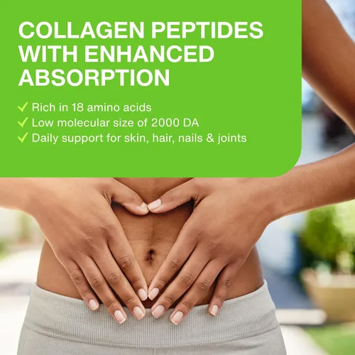 Miniatura 7 de Colágeno hidrolizado para mujeres y hombres (3 libras) tipo I y III sin sabor y sin olor, polvo de fácil mezcla, péptidos de proteína peptán