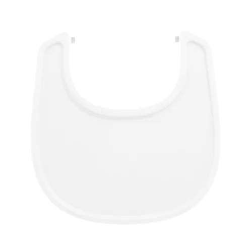 Stokke Bandeja para Nomi, color blanco, se monta fácilmente en Stokke Nomi Baby Set, apta para lavavajillas, plástico de grado alimenticio