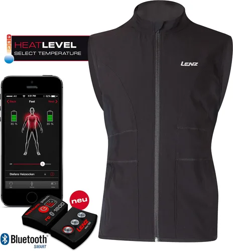 Miniatura 2 de Conjunto de chaleco térmico 1.0 Hombre, Negro y Litio Pack rcB 1800