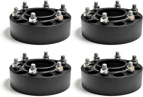 Miniatura 9 de 2pcs 1inch 6x139.7 CB78.1 Hub Centric espaciadores de rueda para Infiniti QX56 QX80 Nissan Armada Titan Patrol Y62 Chevrolet Silverado 1500 M14x1.5