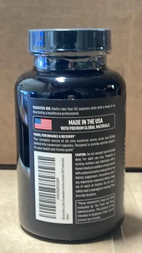 Miniatura 6 de Suplemento de aminoácidos esenciales para mujeres y hombres – Complejo de aminoácidos BCAA vegano para el crecimiento muscular con los 9 aminoácidos