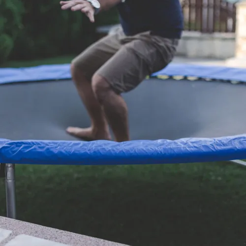 Miniatura 9 de Matress Circle Colchón Trampolín Rebote Piezas de repuesto Mat: Trampolín Mat Malla Salto Cojín 32 pulgadas Accesorios Accesorios