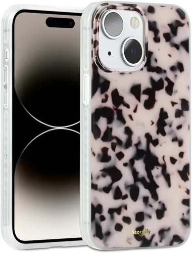 Miniatura 47 de SCORPIFY Funda para iPhone 14 [compatible con MagSafe] con diseño de mármol azul fantasía, bonita funda magnética para teléfono para mujeres, niñas