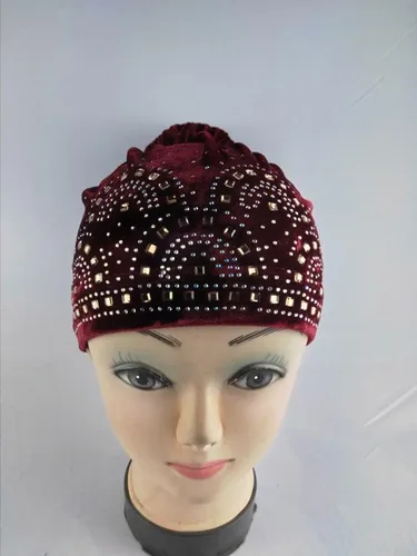 Miniatura 7 de MSBRIC - Gorros de terciopelo para mujer, color 1933
