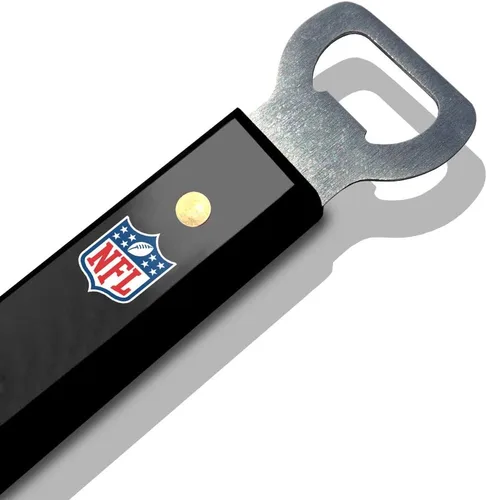 Miniatura 4 de YouTheFan NFL Sportula (espátula) de acero inoxidable de 18 pulgadas con abrebotellas
