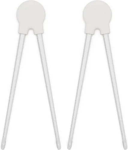 Miniatura 7 de Lalo Palillos para niños - Juego de 2 palillos de entrenamiento hechos de silicona y paja de trigo ecológica PP - Edades de 2 años en adelante