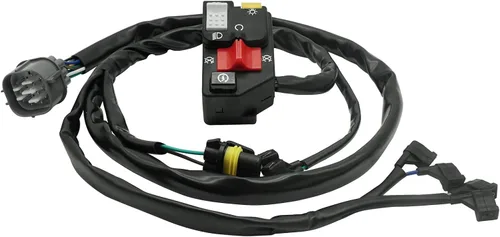 Miniatura 3 de M MATI Para Honda Foreman 500 Manillar Interruptor de arranque Botón Control Kill Stop Faro TRX500FM/TRX500FPM 2007-2011 35150-HP0-B80