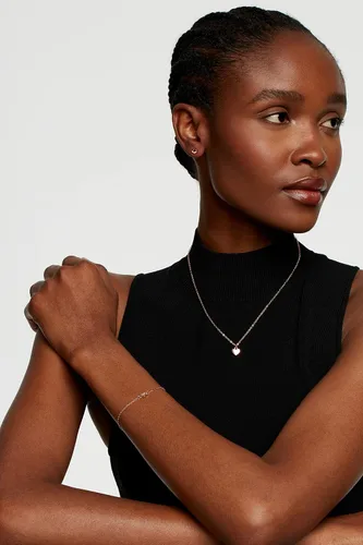 Miniatura 3 de Ted Baker London Harly - Aretes de tuerca con forma de corazón pequeño para mujer, Latón