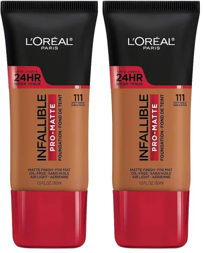 Miniatura 10 de L'Oreal Paris Infallible Pro Matte Foundation Light Beige Beige claro