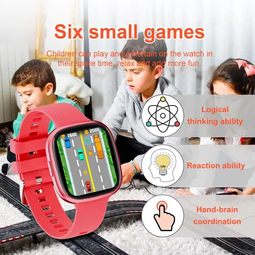 Miniatura 4 de LogHog Reloj deportivo digital para adolescentes de 5 a 16 años, rastreador de actividad con reloj despertador, monitor de sueño, clima
