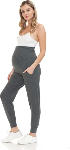 Miniatura 170 de Leggings Depot Pantalones de maternidad para mujer, sobre el vientre, pantalones deportivos casuales para descansar