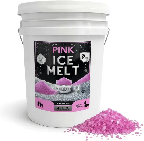 Miniatura 8 de Peach Country Blue Ice Melt -25°F Efectivo, anticongelante seguro para mascotas y ecológico, gránulos de acción rápida para entradas de vehículos