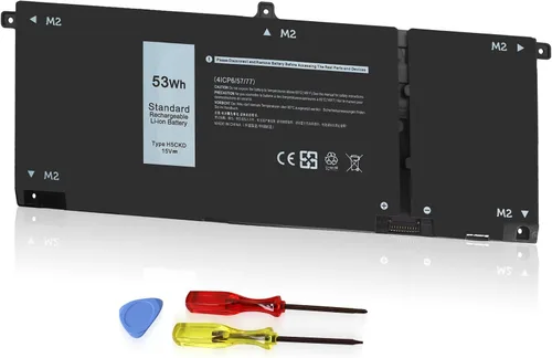 Batería H5CKD de 53 V para Dell Inspiron 7506 7405 7306 7300 7500 5406 5400 2 en 1 plata 5502 5501 5402 5401 5505 5300 5301 5500 8 550 9 Latitude