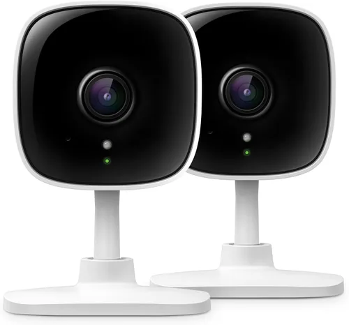 Tapo Cámara de seguridad 2K para monitor de bebé, cámara para perro con detección de movimiento, audio de 2 vías, visión nocturna, almacenamiento en