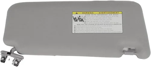 Miniatura 3 de ROADFAR Compatible con Toyota 2006-2011 para Camry Sedán, color gris, visera solar para el lado izquierdo del conductor, espejo parasol
