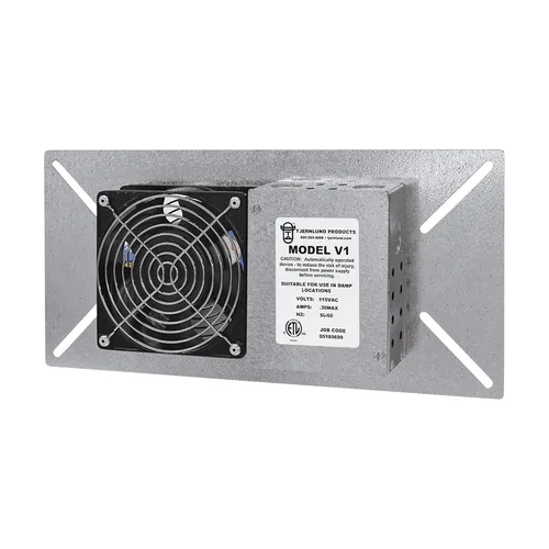 Miniatura 6 de Ventilador Tjernlund modelo Underaire, para reducir la humedad en sótanos, Gris, 1