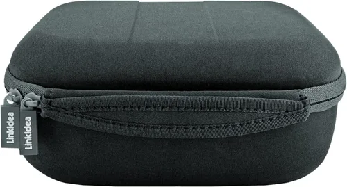 Miniatura 4 de Linkidea Funda de transporte para auriculares compatible con Audio-Technica ATH-M50X, ATH-GDL3 y más, bolsa protectora de viaje rígida con cable