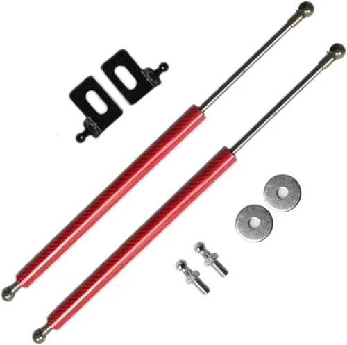 TSUBASA Soportes de elevación para Honda Civic Type R (EK9) 1997-2000 Capó delantero. Modificación con fibra de carbono. Amortiguadores de gas Fibra