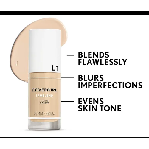 Miniatura 6 de COVERGIRL truBlend - Base líquida para maquillaje Perfect Beige M6, 1 onza (el embalaje puede variar)