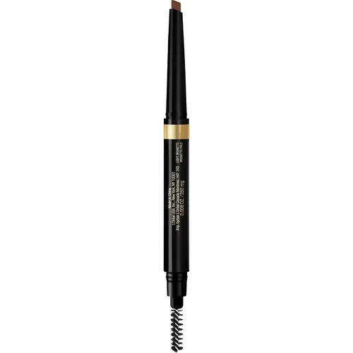 L'Oréal Paris Brow Stylist Lápiz mecánico para cejas de forma y relleno, color castaño claro, 0.008 oz.