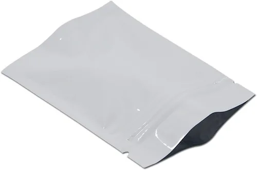 Miniatura 7 de Paquete de 100 bolsas de 5,8x7,9 cm Mylar para cierre de cremallera, reutilizables, pequeñas, de papel de aluminio, paquete de cierre de cremallera
