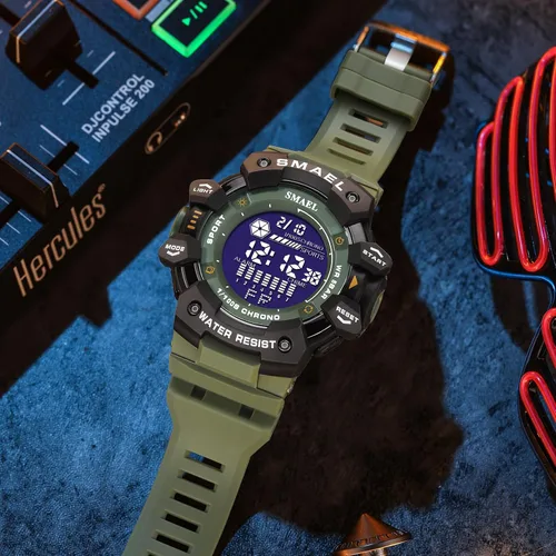 Miniatura 8 de SMAEL 8050 Digital Watch for Men Modern Style and Multifunctional Features Wirst Watch for Men's Fashion and Functionality