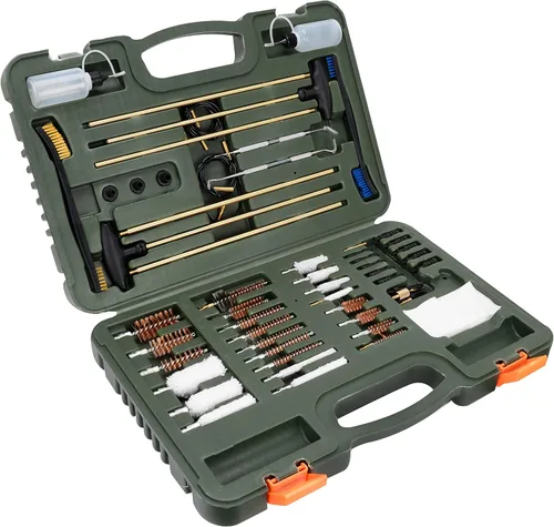 Miniatura 8 de BOOSTEADY Kit de Limpieza Universal de Armas Kit de Limpieza de Escopeta y Pistola con Estuche de Transporte Organizado y Ligero Suministros