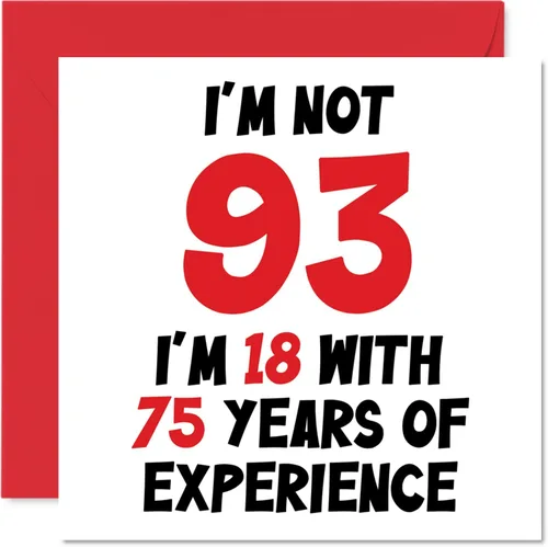 Miniatura 19 de Tarjeta de cumpleaños número 100 para mujeres y hombres, no 100, soy 18 con 82 años de experiencia, divertida tarjeta de felicitación de feliz