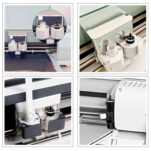 Miniatura 7 de Hadwoer 50 cuchillas de corte de repuesto compatibles con Explore Air 2/Air 3/Explore 4/Maker/Maker 3/Maker 4