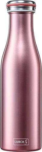 Miniatura 13 de Lurch Alemania Botella térmica para bebidas frías y calientes hecha de acero inoxidable de doble pared (antracita metálica, 16, oz. 0.5l)