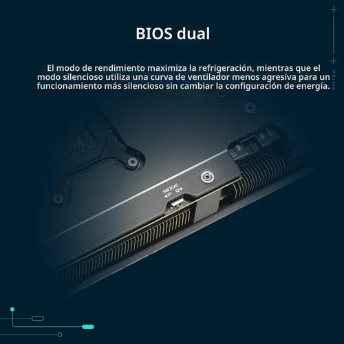 Miniatura 5 de ASUS Dual GeForce RTX™ 4070 EVO OC Edition 12GB GDDR6X está diseñada para amplia compatibilidad, con un diseño de 2.5 ranuras, diseño de ventilador