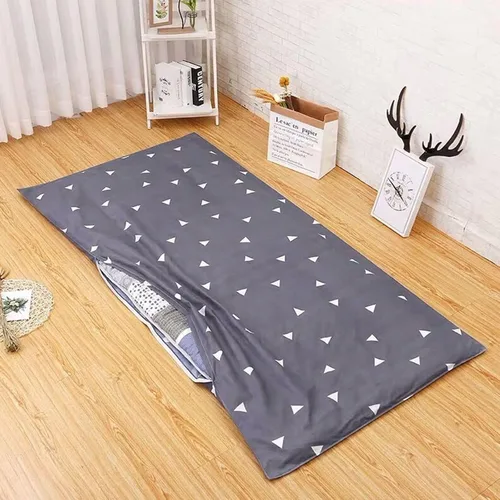 Miniatura 9 de CAMZ Funda de colchón plegable de futón japonés para cama matrimonial, queen, king, individual, tatami, colchoneta de meditación, cubierta antipolvo