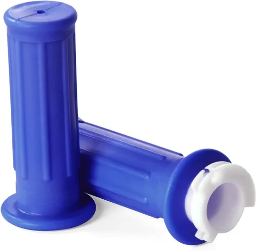Miniatura 4 de Empuñadura PW50, empuñaduras de tubo del acelerador para Yamaha PW50 PY50 Peewee 50CC Kid Bikes Azul