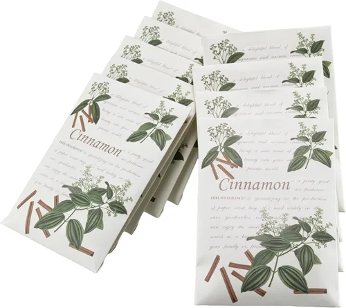 Miniatura 2 de Bolsita perfumada para cajones y bolsitas de armario, lote de 12 (canela)