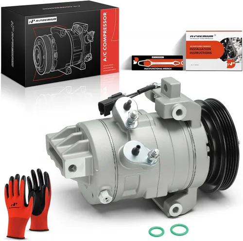 Miniatura 10 de A-Premium Compresor de aire acondicionado con embrague compatible con Ford Mustang 3.7L 2011-2014