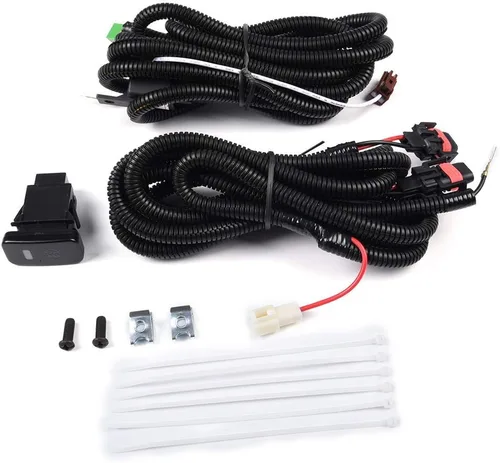 Miniatura 3 de CNNELL Conjunto de luces antiniebla para parachoques delantero izquierdo y derecho compatible con Honda Civic 2004-2005 Lente transparente