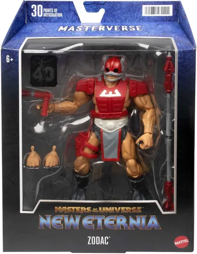 Miniatura 6 de Masters Of The Universe Masterverse Zodak Figura de acción con accesorios, juguete coleccionable MOTU de 17,8 cm de regalo