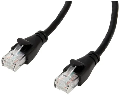 Amazon Basics - Cable de conexión Ethernet RJ45 Cat 6, velocidad de transferencia de 1 Gpbs, conectores chapados en oro, 3 pies - Paquete de 10,