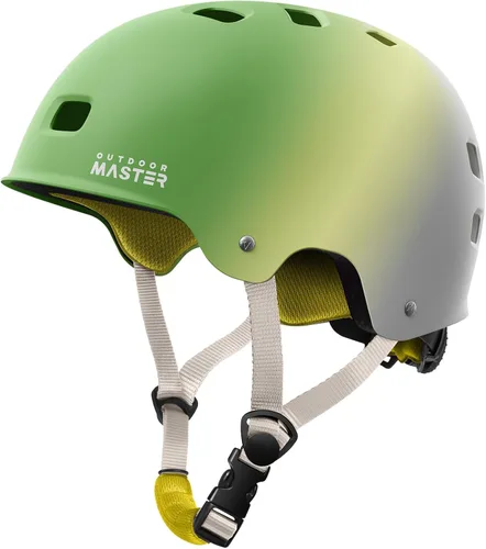 Miniatura 14 de OutdoorMaster - Casco de patineta y ciclismo, dos forros extraíbles, ventilación, para varios deportes, scooter, patinaje en línea, patinaje